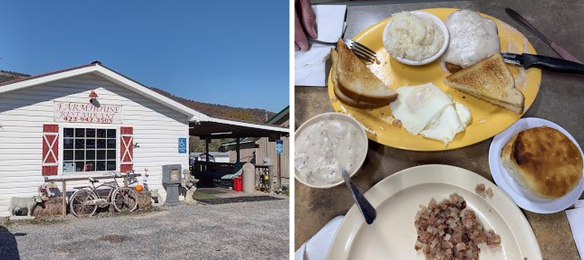 Rebecca's FarmHouse Restaurant Menu